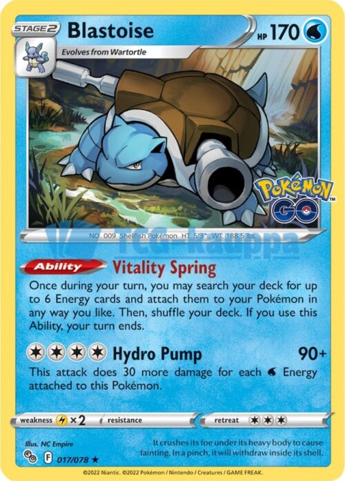 Pokémon GO Blastoise