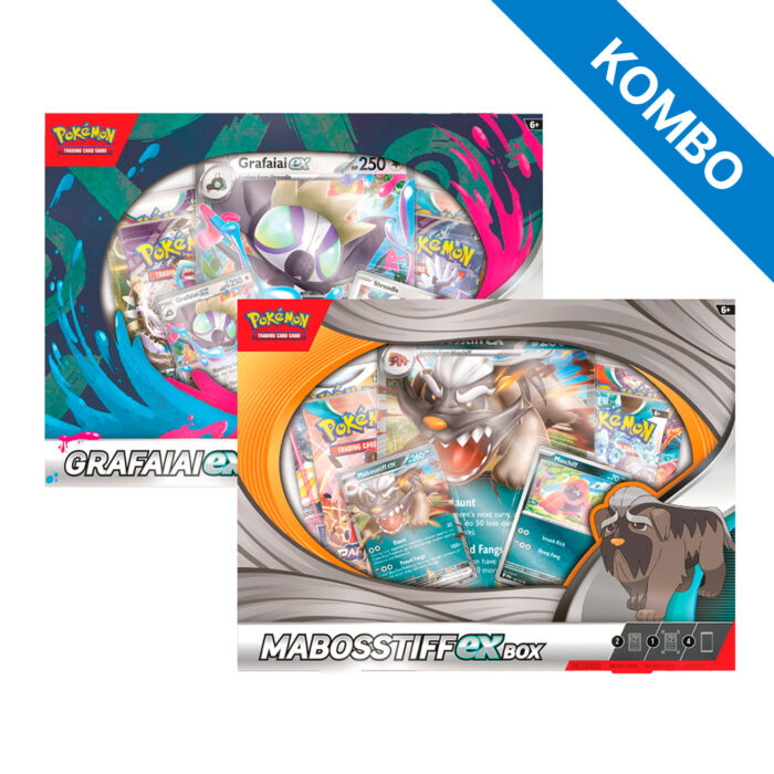 Pokémon TCG: Grafaiai ex & Mabosstiff ex box KOMBO