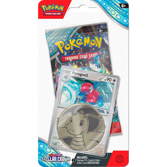 Pokémon SV7: Stellar Crown Checklane Blister Porygon2