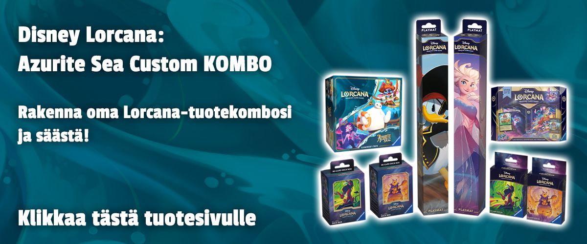 Disney Lorcana: Azurite Sea Custom KOMBO