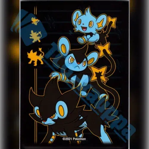 Pokémon Center Shinx Evolution Electro-Stack Sleeve