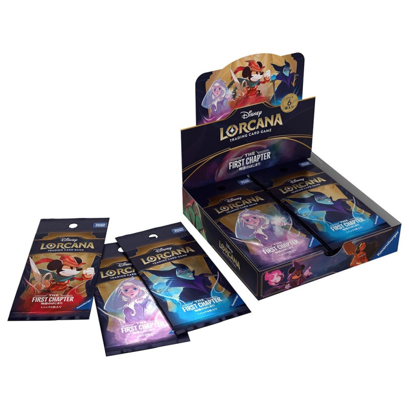 Disney Lorcana: The First Chapter Japanese Booster Display