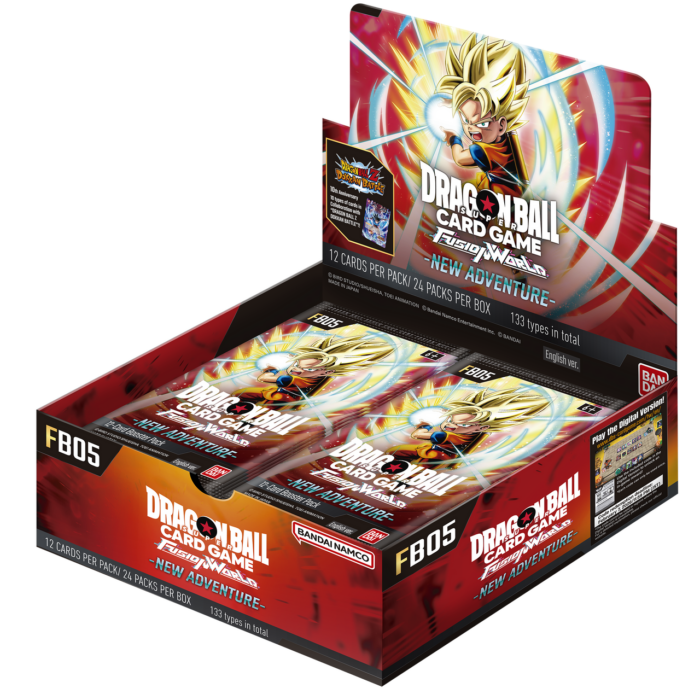 Dragon Ball Super CG Fusion B05 New Adventure Booster Display
