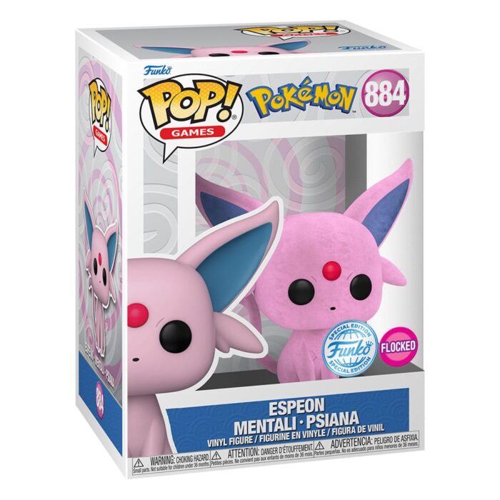 Pokémon Funko POP! Flocked Espeon 884