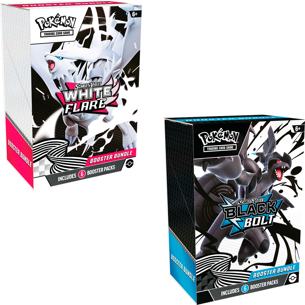 Pokémon SV10.5: Black Bolt & White Flare Booster Bundle