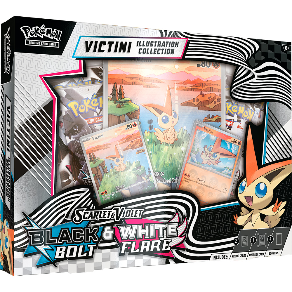 Pokémon SV10.5: Black Bolt & White Illustration Rare Collection